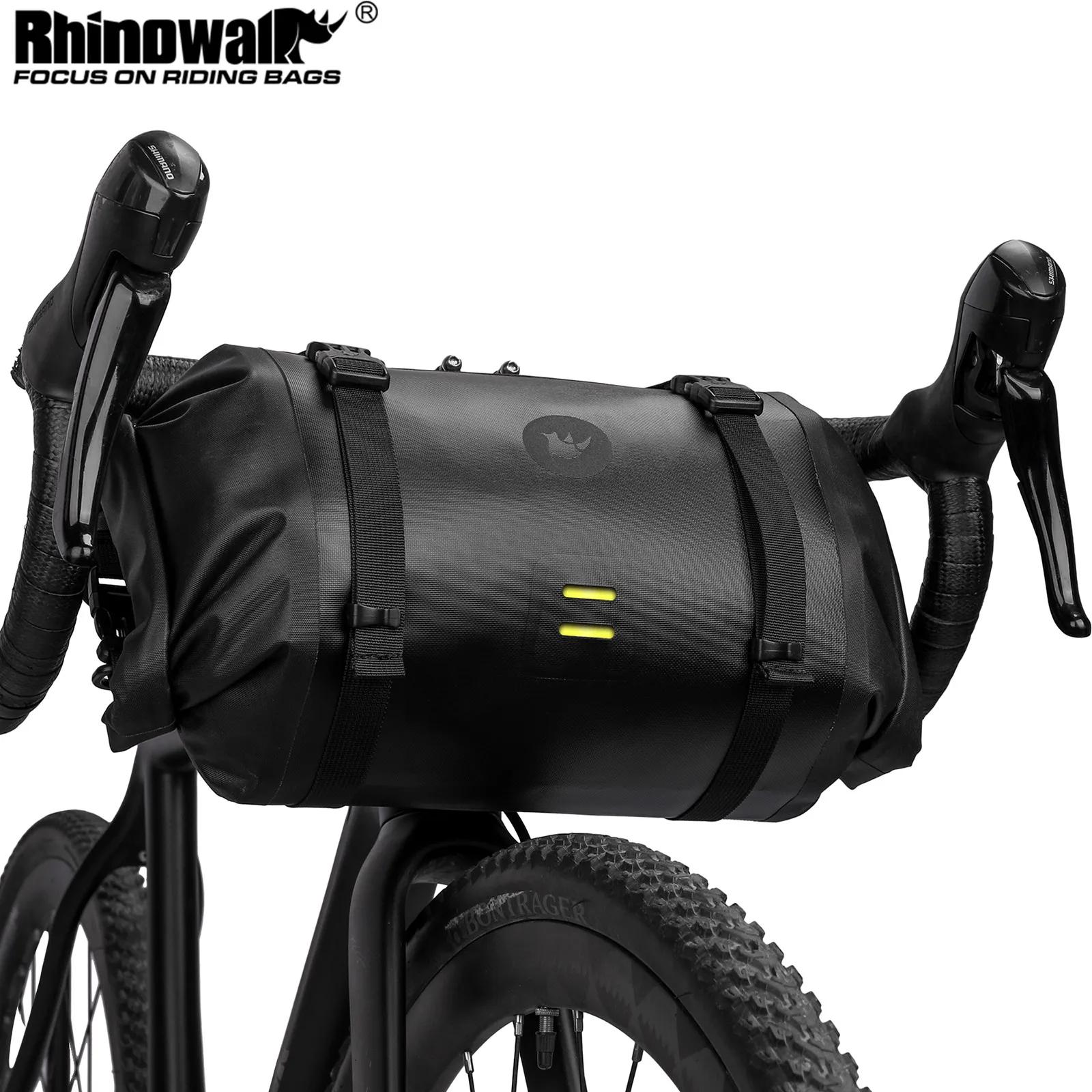 Rhinowalk sac de vélo sac de guidon étanche Tube avant sac de cyclisme vtt multifonction Portable 12