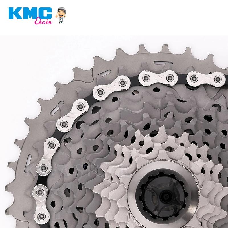 KMC – chaîne de vélo gris argenté, 116 maillons, pour SRAM 9s 10s 11, 9v 10v 11v