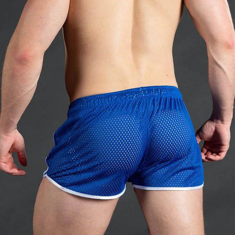 GITF nouveau Gym hommes Sport Shorts de course à séchage rapide grille entraînement pantalons courts