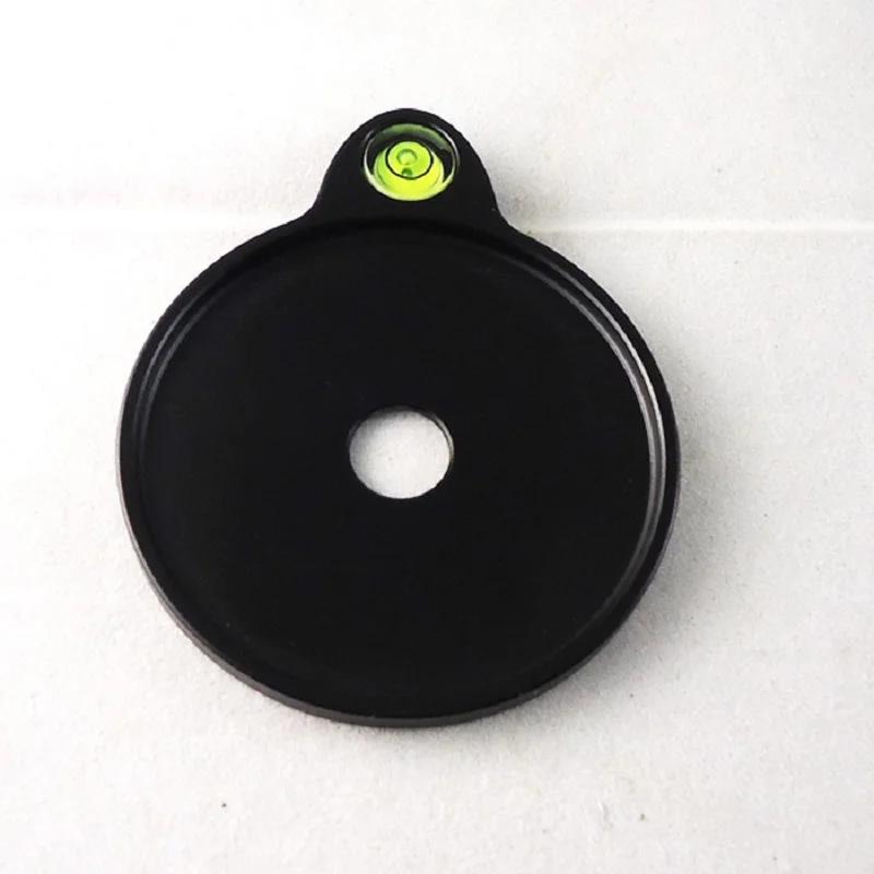 FITTEST-Plaque de descente de niveau à bulle pour trépied, haute précision, 50, 60, 76mm