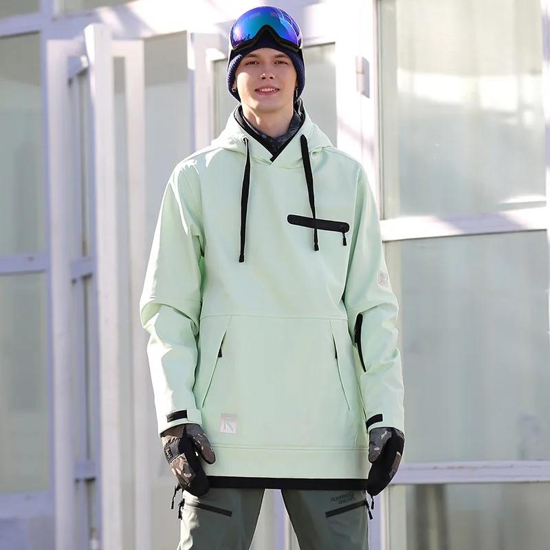 RUN05.RIVER-Sweat à capuche de snowboard pour homme, sports de plein air, veste de ski, haute qualit