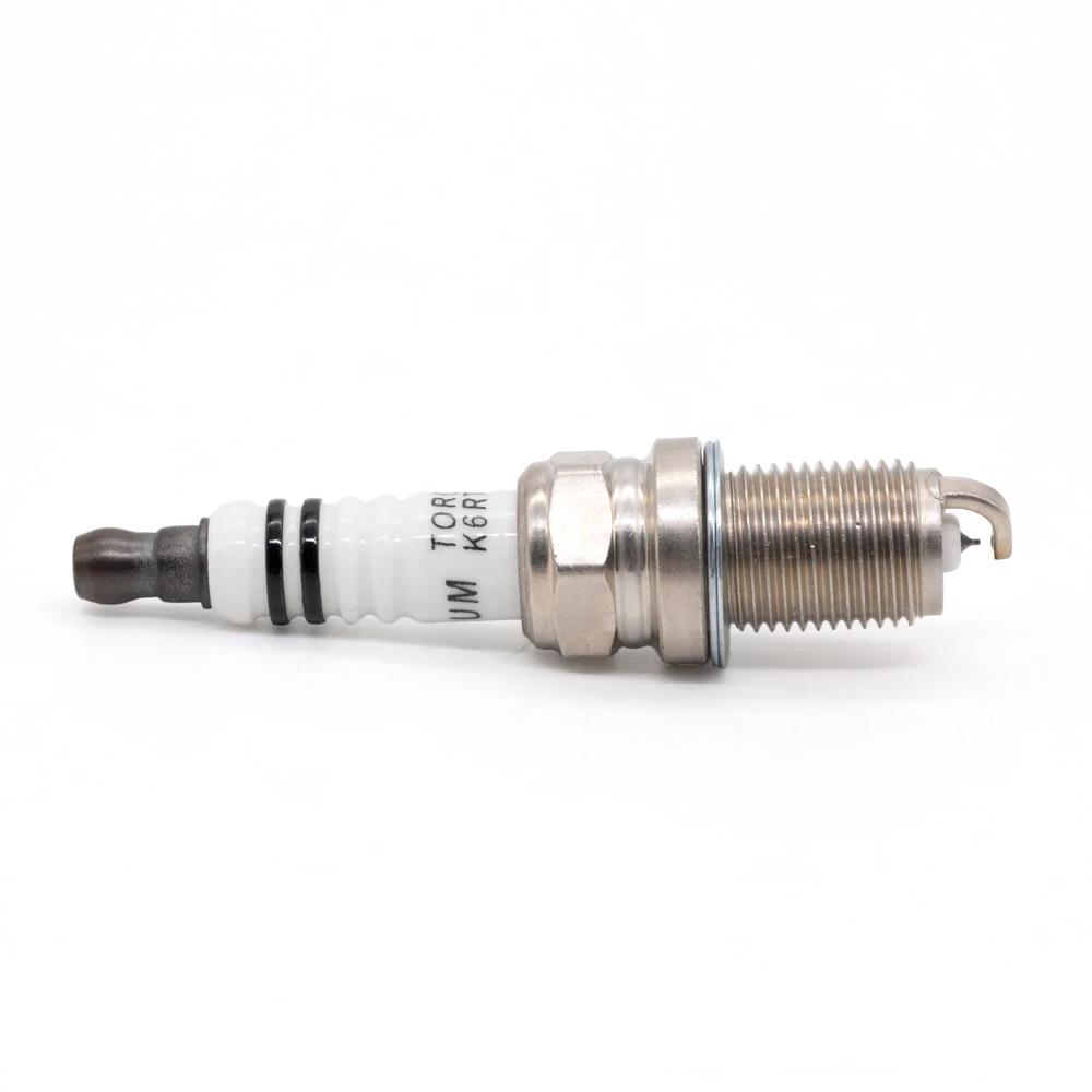 Bougie d'allumage en iridium platine originale TORCH K6RTIP en promotion, remplace les bougies PFR6B