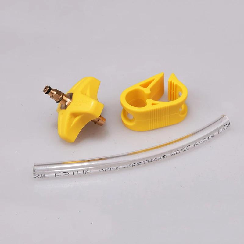 Kit de purge de frein de vélo pour Guide SRAM, niveau RSC, outil de purge de frein à disque rouge po