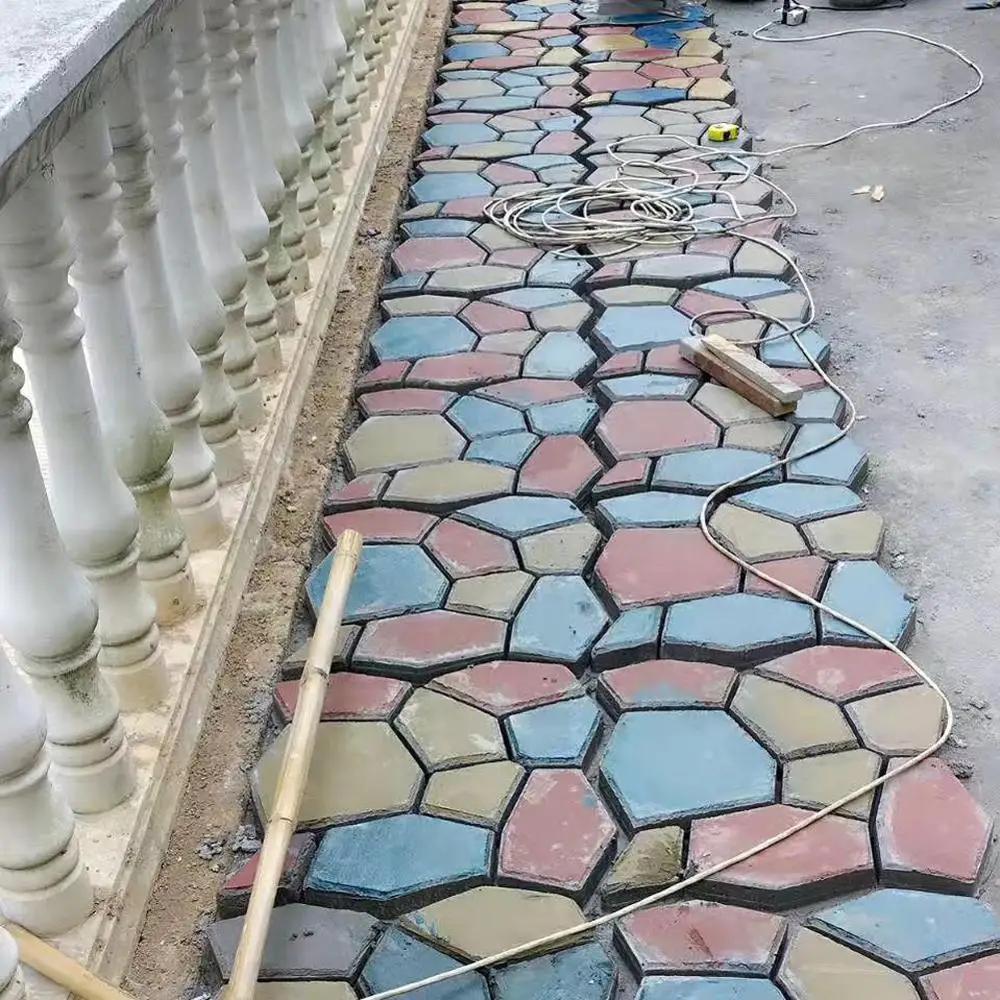 Moule de chaussée pour promenade de jardin, bricolage, pavage manuel, brique de ciment, pierre de ro