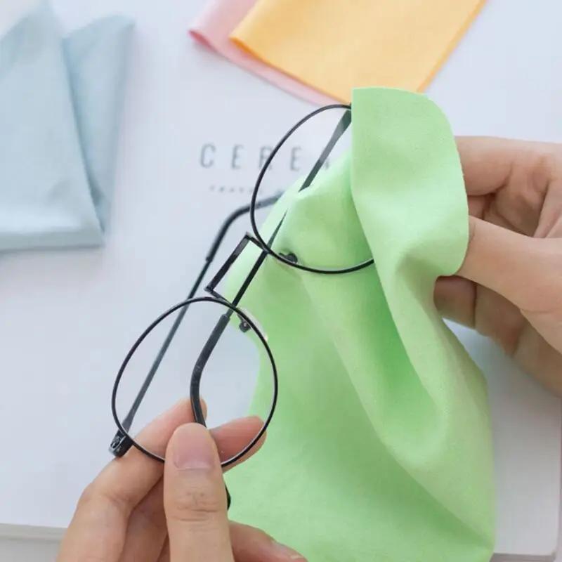 Chiffon de nettoyage de lunettes en microfibre de haute qualité, 5 pièces, Chamois, nettoyeur de lun