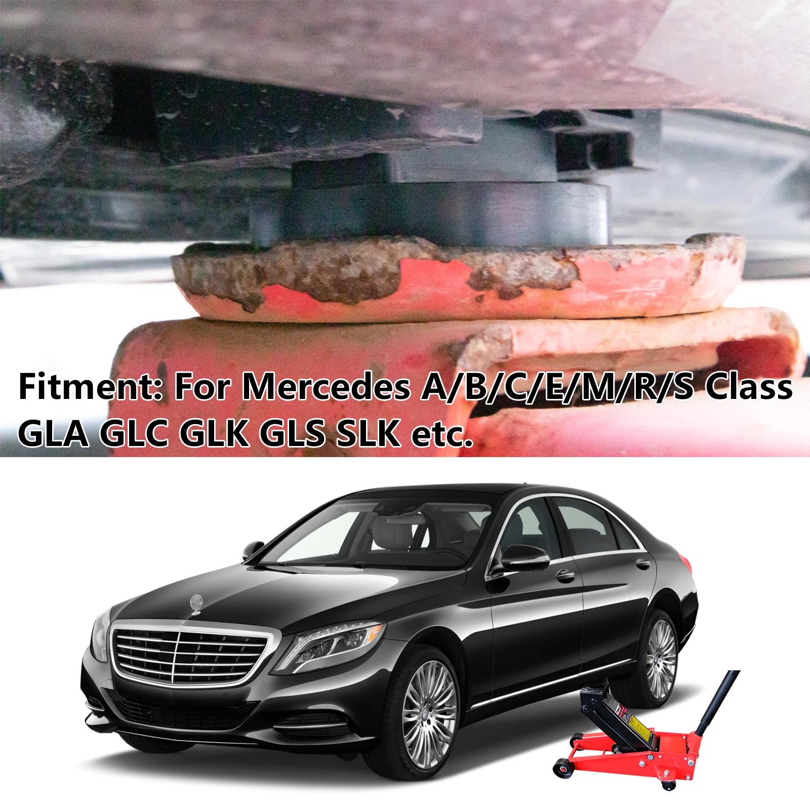 Coussinet de cric en caoutchouc pour voiture, protection de cadre pour Mercedes classe A B C E GLA C