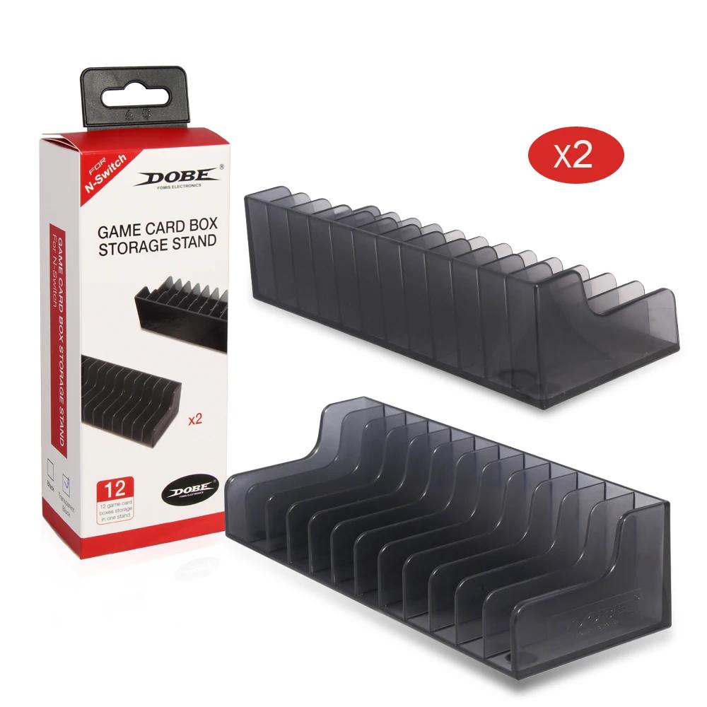 Boîte de rangement pour cartes de jeu, 2 pièces/lot, Support de disque CD pour Nintendo Switch OLED