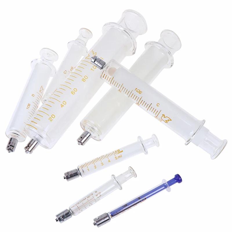 Seringue en verre 1/2/5/10/20/30/50/100 ml avec embout Luer Lock - seringue préremplie en verre boro