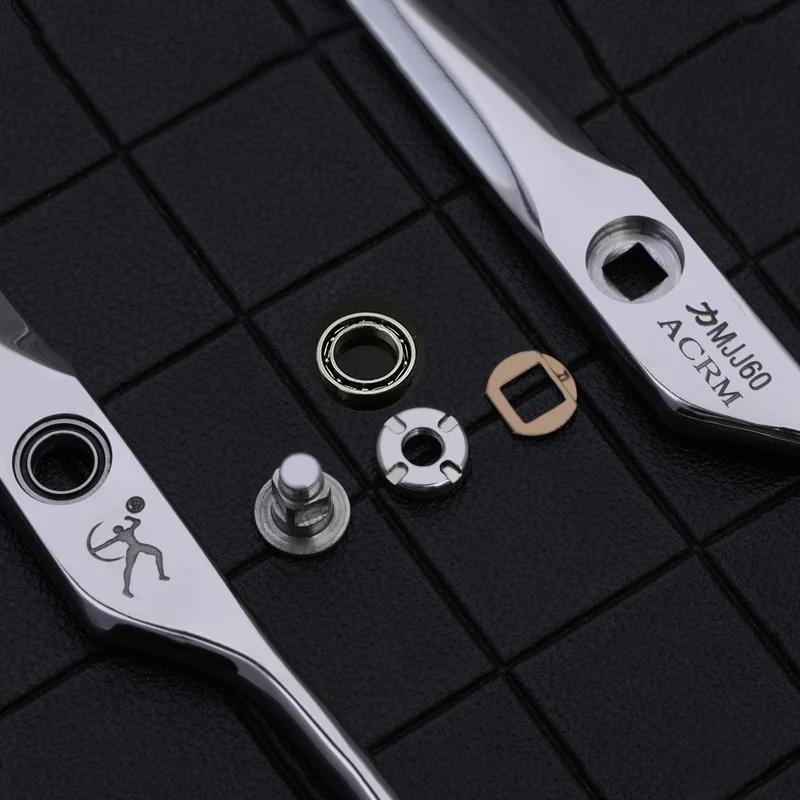 Titan ciseaux de coiffeur outils de coupe de coiffure ciseaux amincissants pour coiffeurs 5.5,6.0,6.