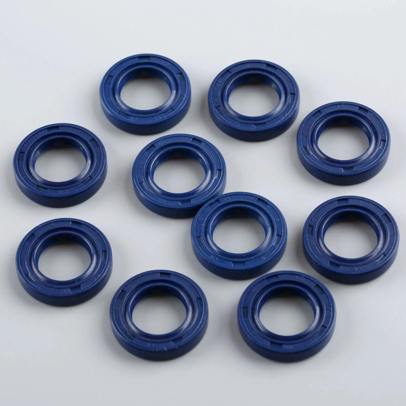 10 pièce/ensemble joint d'huile de tronçonneuse adapté pour STIHL MS250 MS230 MS210 MS180 MS170 017