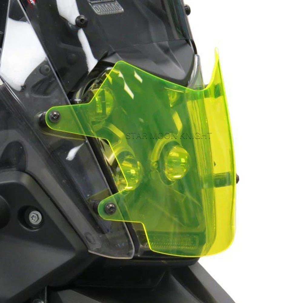 Protecteur de phare en acrylique, accessoires de moto, couvercle de protection pour YAMAHA Tenere 70
