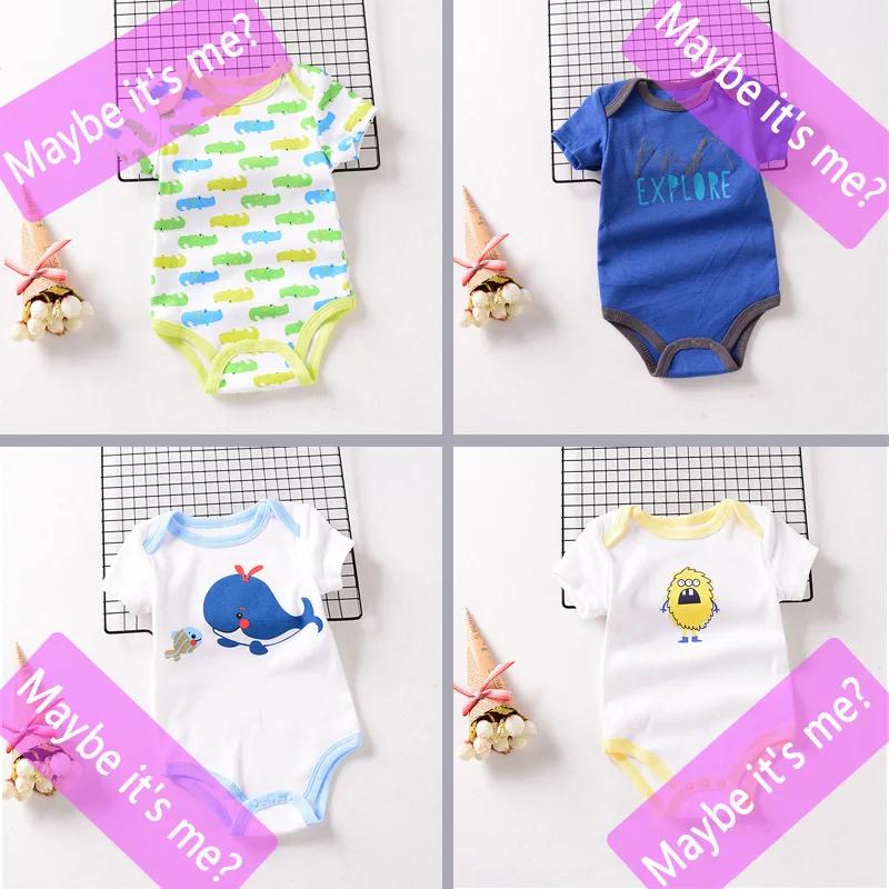 1-2 pièces bébé body pour nouveau-nés été bébé barboteuse fille/garçon vêtements 0-12M nouveau-né vê