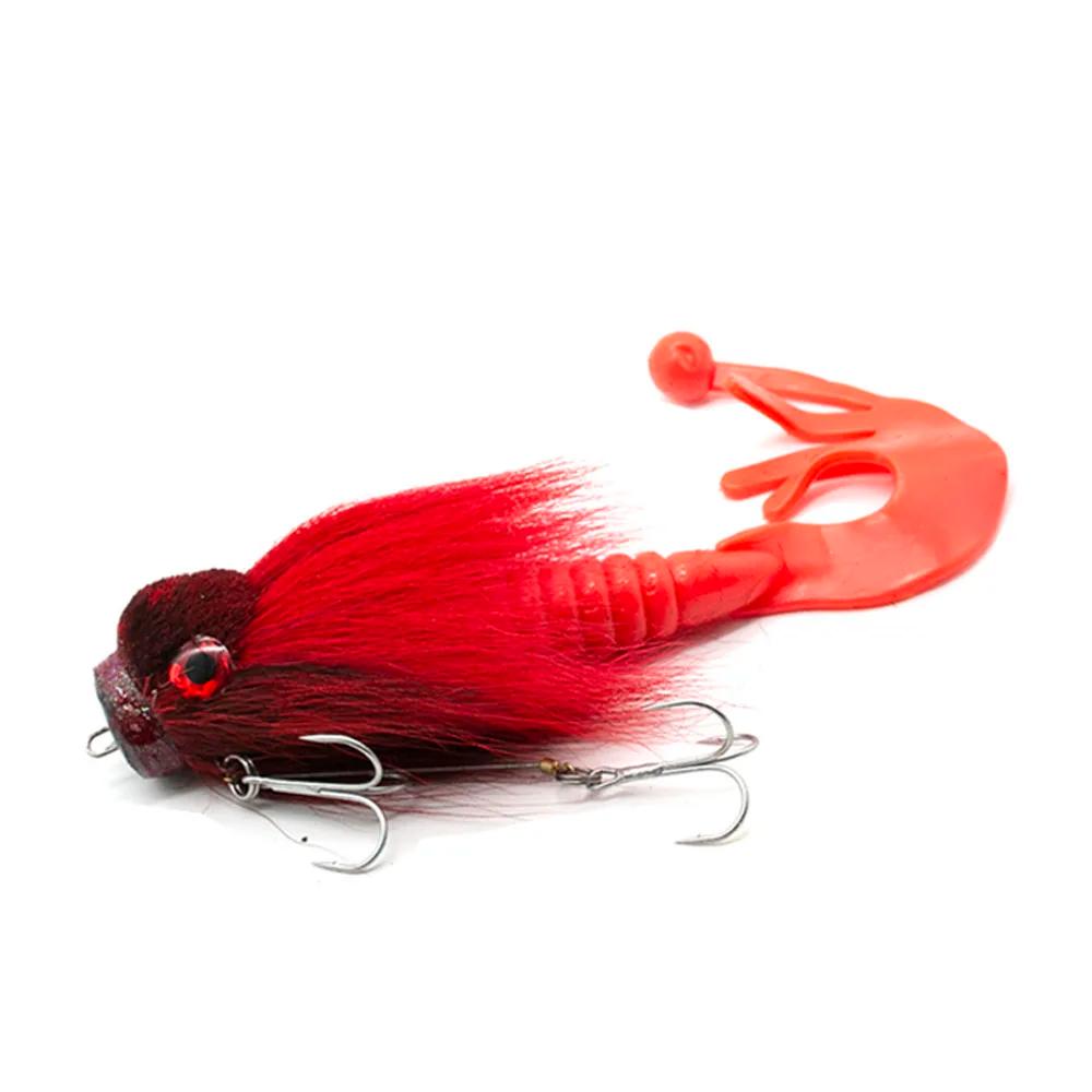 22 cm/85g multi-articulé Swimbait dur appât artificiel souris leurre de pêche doux artificiel appât