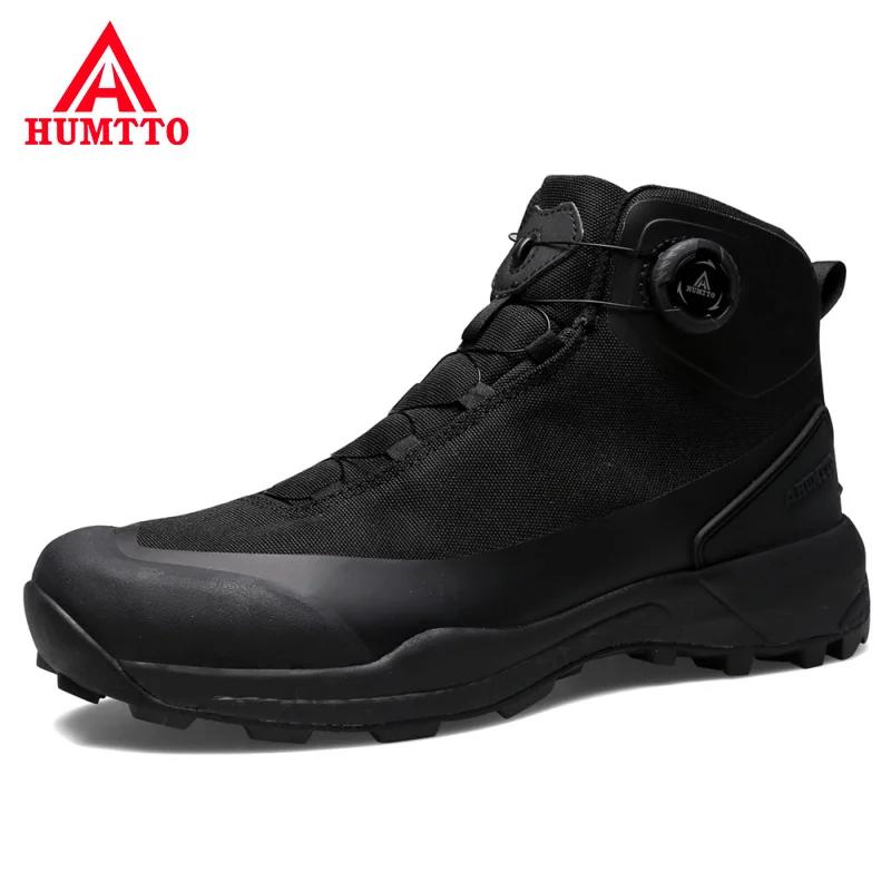 HUMTTO – chaussures de randonnée imperméables pour hommes, baskets de sécurité pour le Camping, l'es