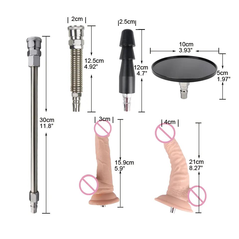 FREDORCH Machine sexuelle automatique extrêmement silencieuse Vac-u-Lock Turbo Power mitrailleuse se