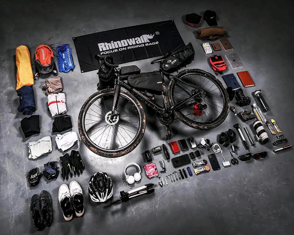 Rhinowalk – ensemble de sacs de vélo étanches, sacoches de cyclisme, de selle, de cadre et de Tube,
