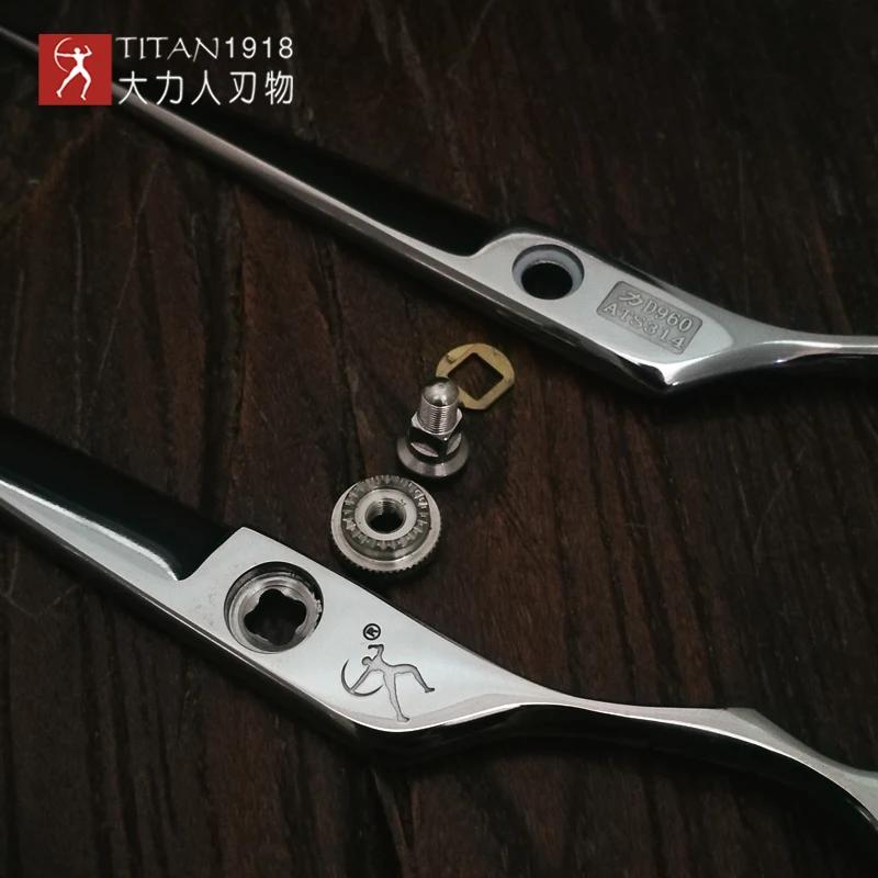 Titan – ciseaux de coiffure professionnels de 6.0 pouces, pour salon de coiffure, coupe de cheveux,