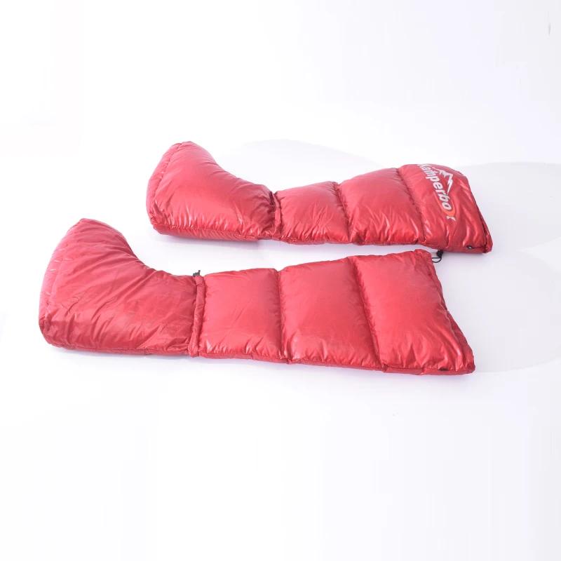 Sac de couchage en duvet pour Camping, chaussettes, bottines, sac de couchage