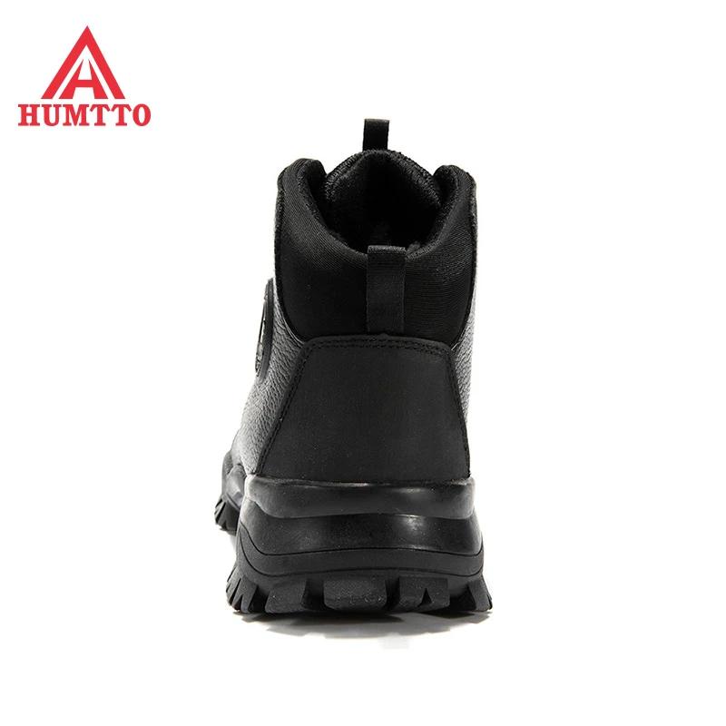 Chaussures de randonnée respirantes HUMTTO pour hommes - Bottes imperméables pour trekking hiver
