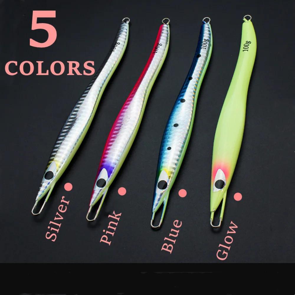 JIGGING PRO G2 Leurres de pêche en haute mer, leurres pour poissons, jigs métalliques, leurres artif