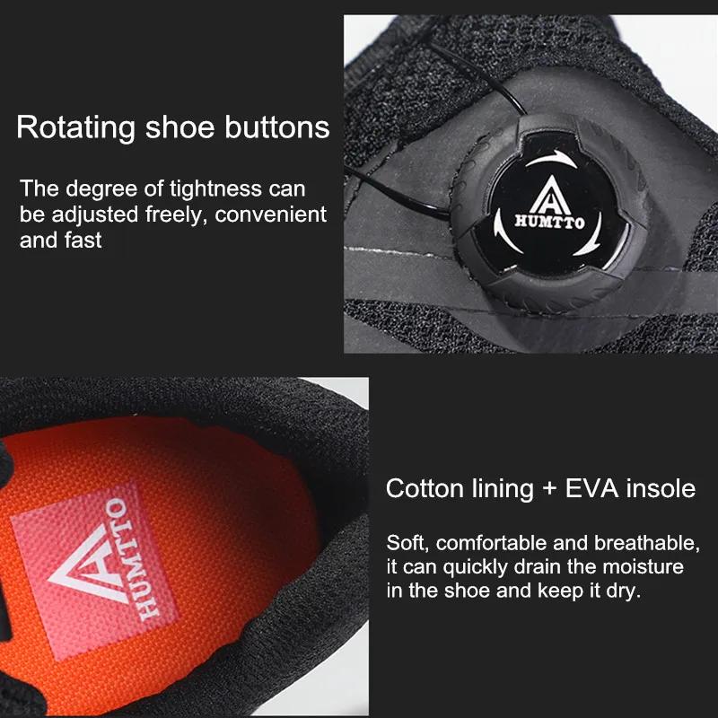 HUMTTO – chaussures de randonnée respirantes et imperméables pour hommes, bottes de Sport, d'escalad