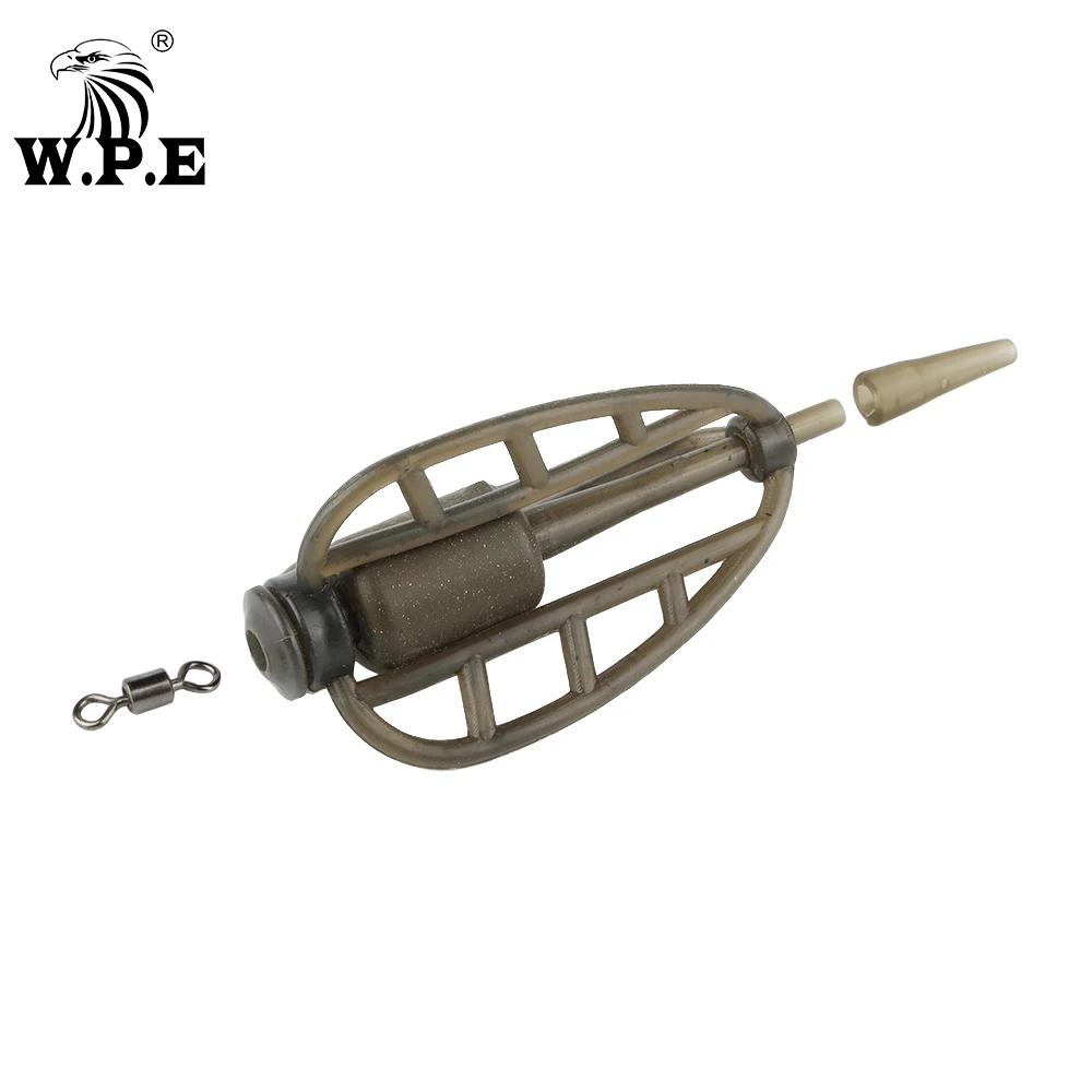 W.P.E carpe accessoires de pêche méthode mangeoire 40g-80g plate-forme cheveux Europe carpe poisson
