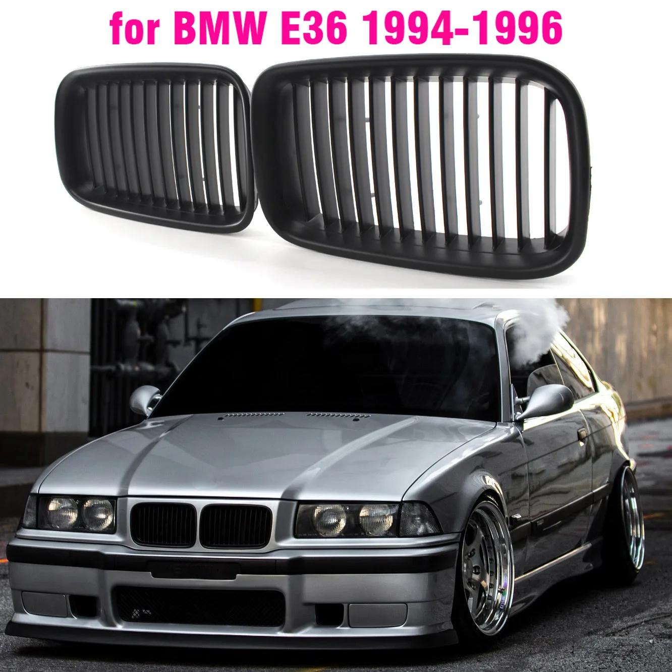 Calandre noire ABS de remplacement avant, pour BMW E36 1994 1995 1996 318i 323i 325i 320i 328i