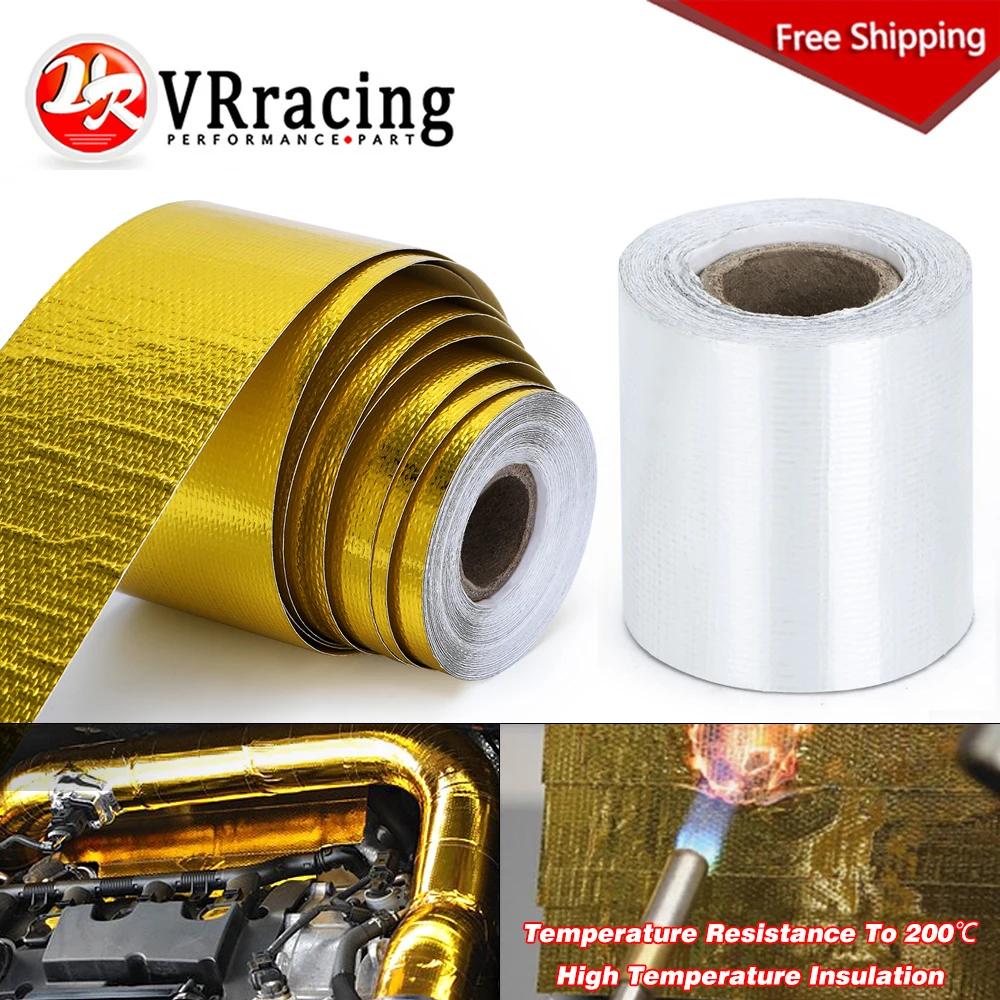 VR - 2 "x 1M Performance bande d'échappement collecteur tuyau de descente isolant enveloppe thermiqu