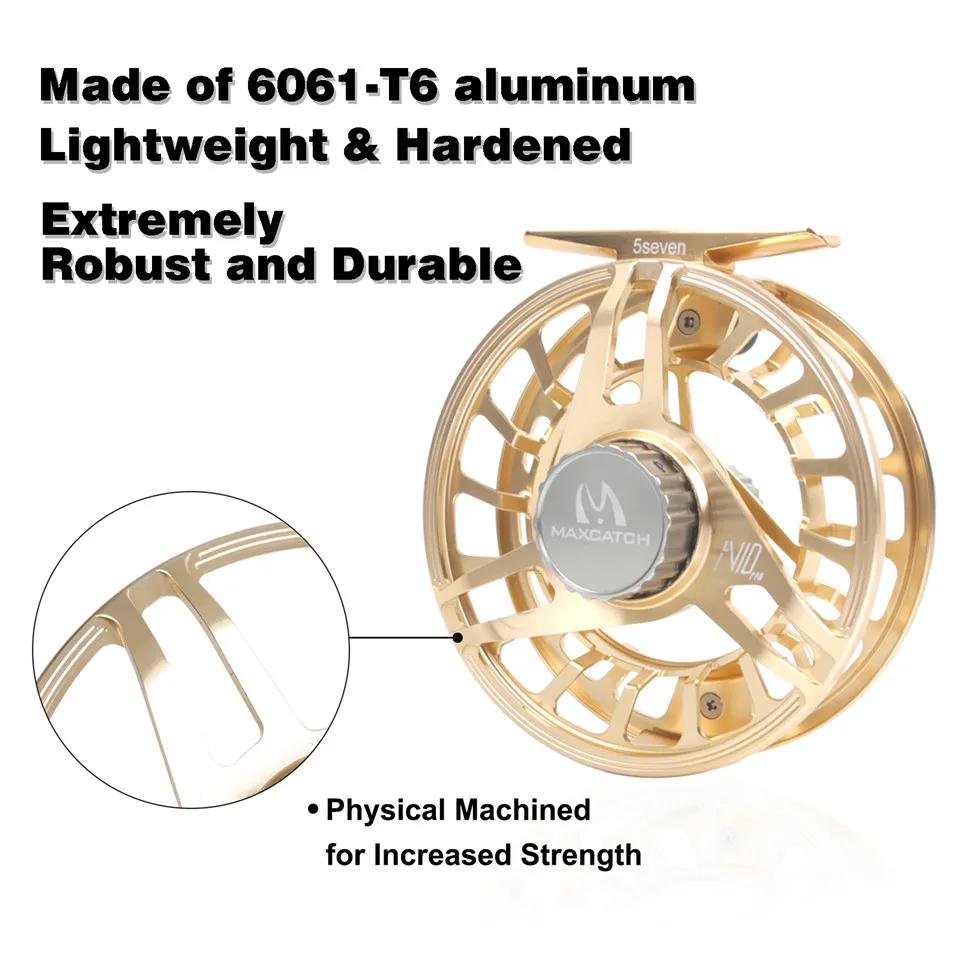 Maximumcatch AVID PRO 3-11wt moulinet de pêche à la mouche Super grand arbre CNC usiné 6061T6 alumin