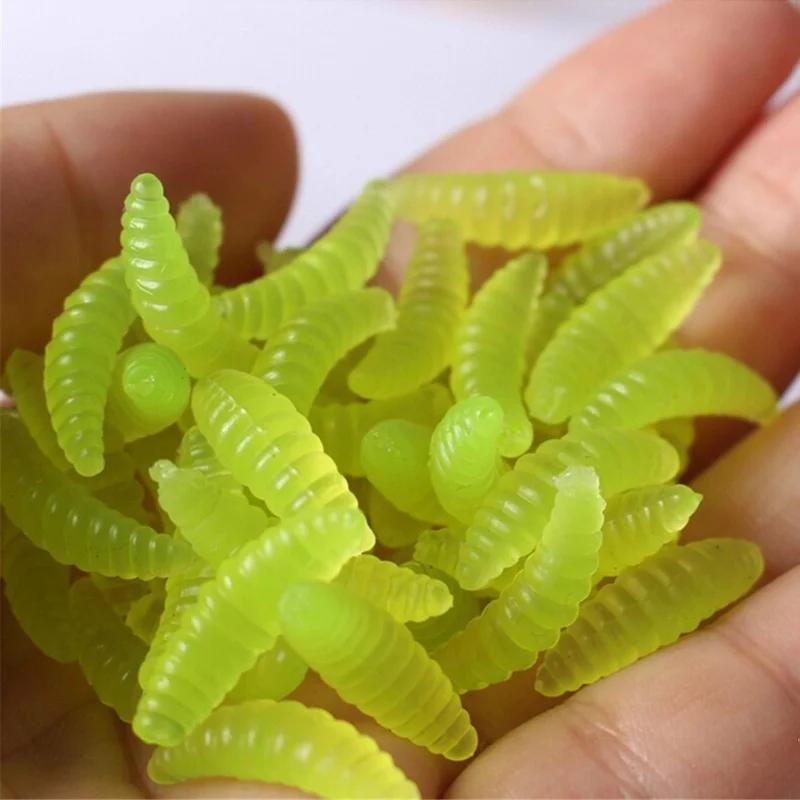 Lot de 50 et 20 hameçons de pêche souples, 2cm, 0.3g