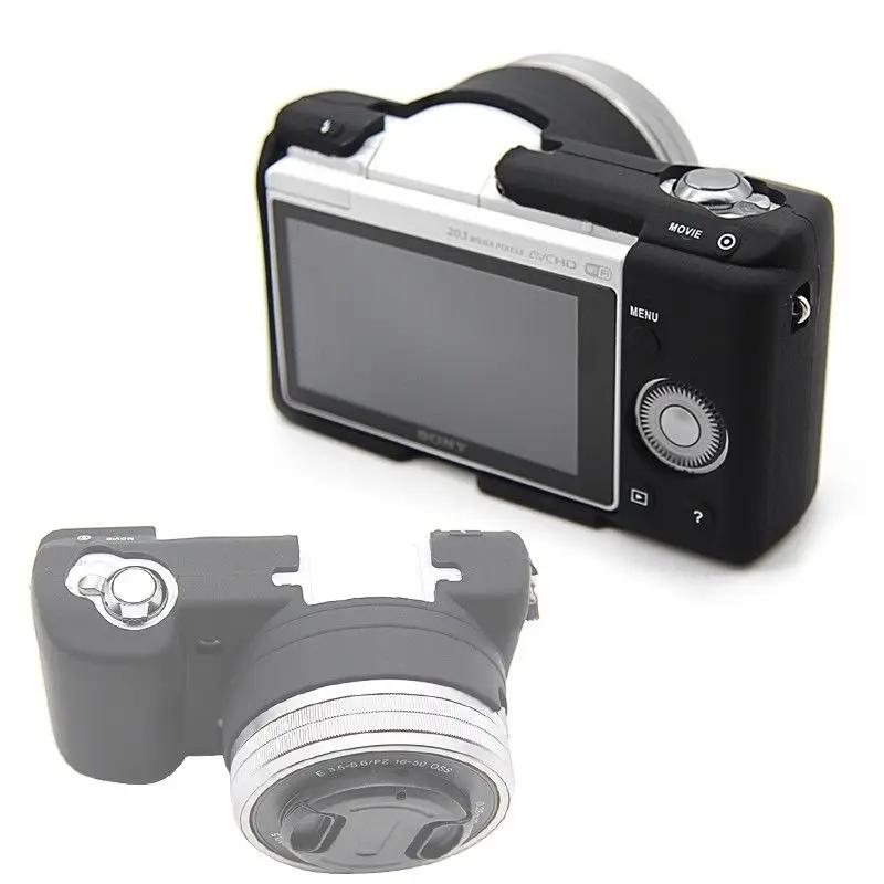 Étui pour appareil photo en caoutchouc de Silicone souple, housse de protection pour Sony Alpha A510