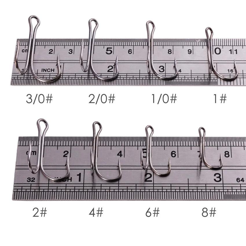 Boîte de 10 hameçons de pêche à la double grenouille, accessoire pour leurre souple, tête plombée