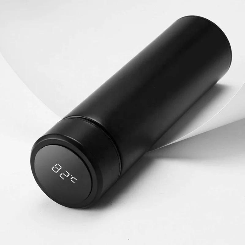 Bouteille d'eau intelligente en acier inoxydable, étanche, à Double paroi, pour conserver les boisso
