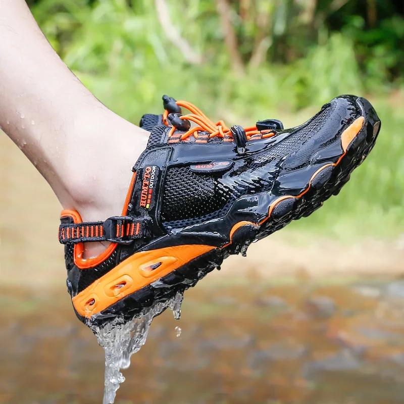 HUMTTO-Chaussures de Randonnée d'Été pour Homme et Femme, Baskets de Trekking en Plein Air, Escalade