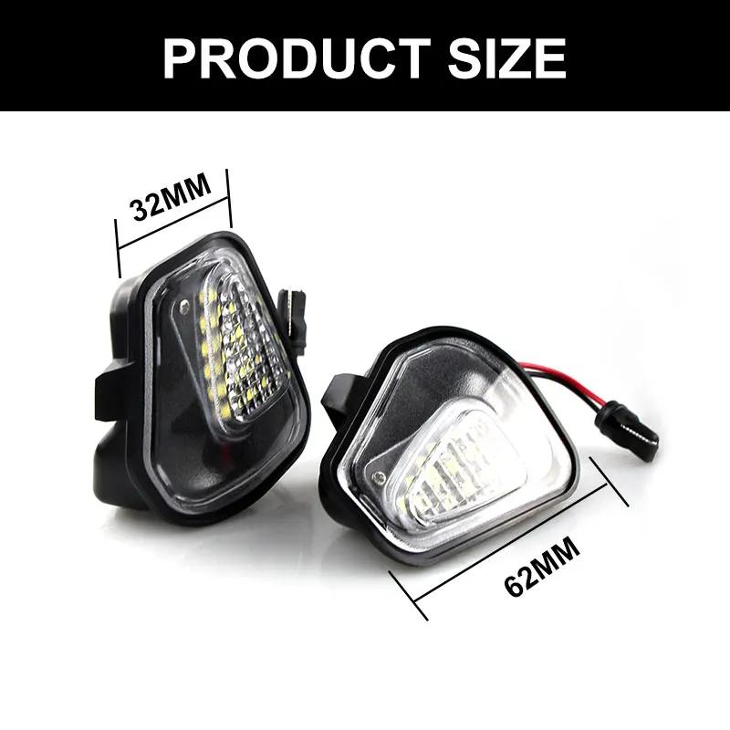 Ampoule LED pour rétroviseur latéral, Canbus, 2 pièces, pour VW Volkswagen EOS Beetle CC Passat B7 3