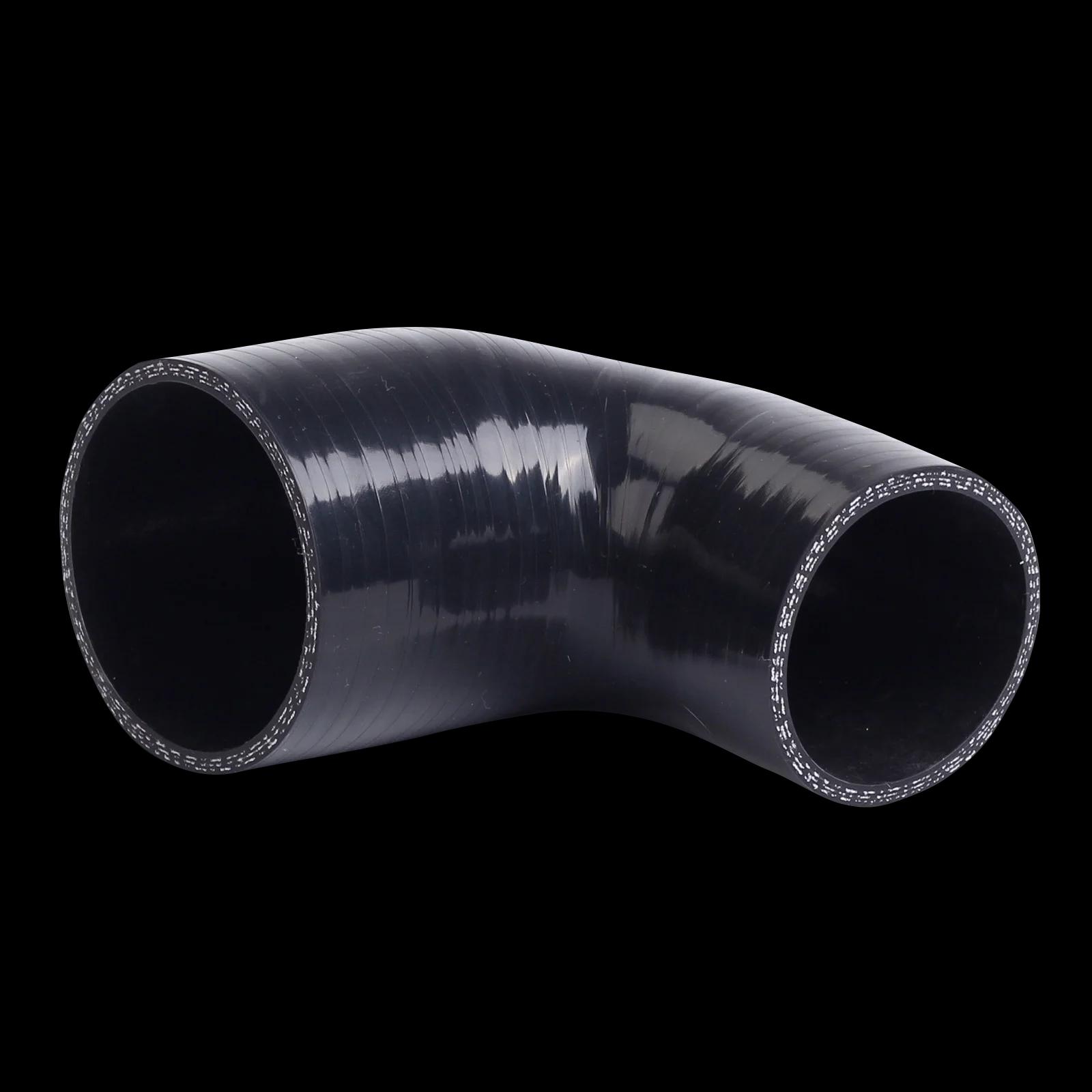 Tuyau en Silicone coude à 90 degrés 50mm 63mm 70mm 76mm 89mm 102mm noir bleu Intercooler tuyau d'adm