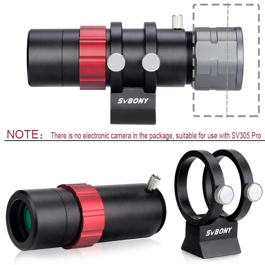 SVBONY Lunette guidage compacte ultra-mini 30mm f/4 - Pour caméras SV165 SV305 ZWO guidage automatique astro