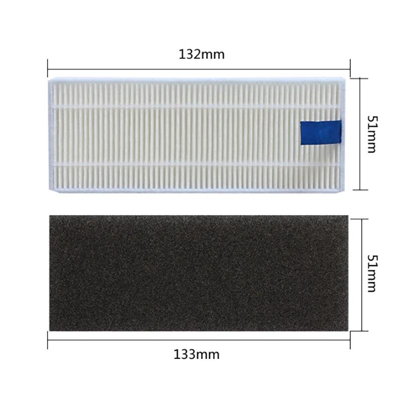 Filtre à brosse latérale HEPA pour aspirateur robot Tefal Rowenta Explorer 20 40 50 75 RG7687/RR7687