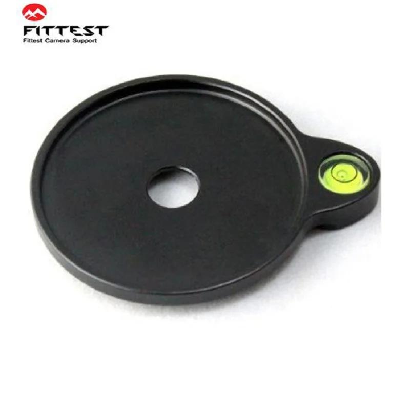 FITTEST-Plaque de descente de niveau à bulle pour trépied, haute précision, 50, 60, 76mm