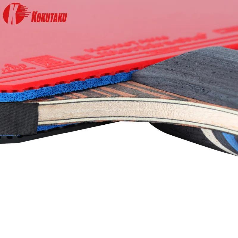 KOKUTAKU ITTF professionnel 4/5/6 étoiles raquette de ping-pong en carbone raquette de tennis de tab