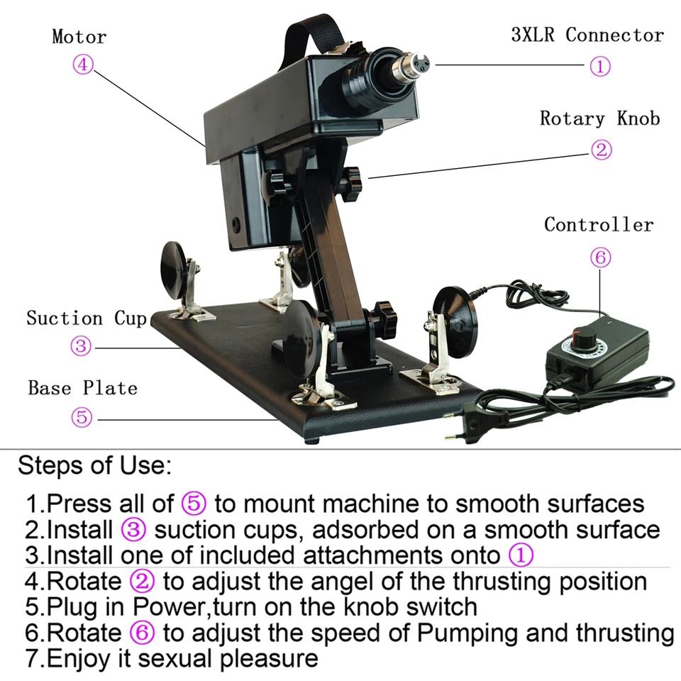 DORCH-Machine Sexuelle Rétractable pour Homme et Femme, Vibromasseur, 9 Buses, Dileducatif, Tasse, A