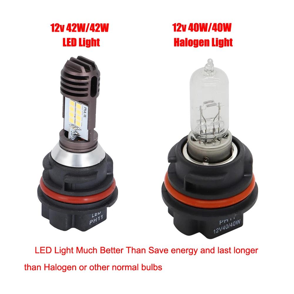 Ampoule halogène pour phare Led, faisceau haut/bas, Super blanc, pour Suzuki QuadSport Z250 LTZ 250