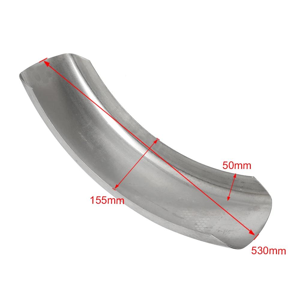 Garde-boue de protection de roue arrière pour moto Cafe Racer, 6.1 pouces, court/long, en acier non
