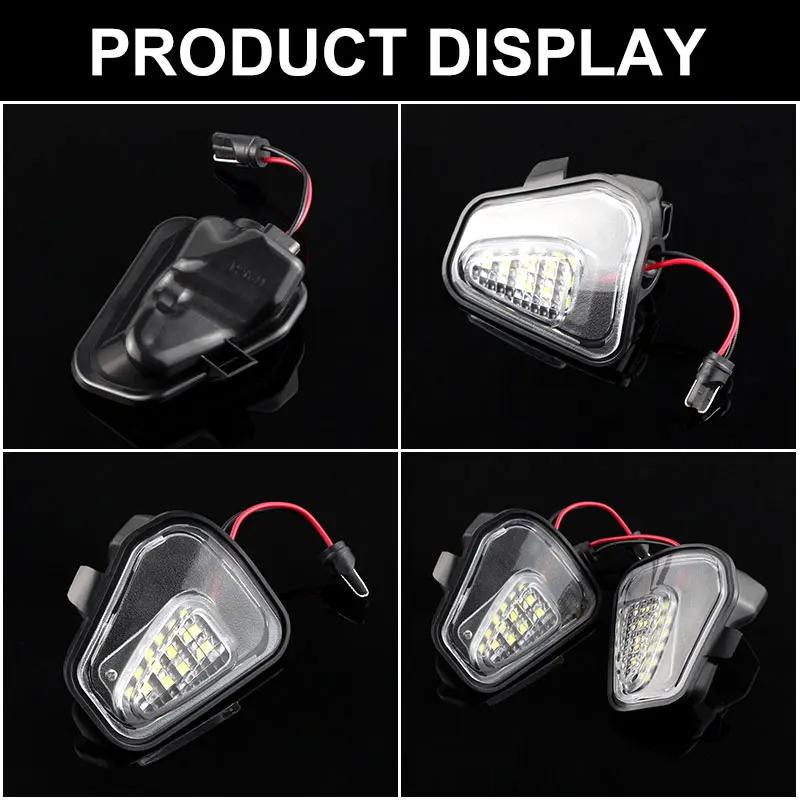 Ampoule LED pour rétroviseur latéral, Canbus, 2 pièces, pour VW Volkswagen EOS Beetle CC Passat B7 3