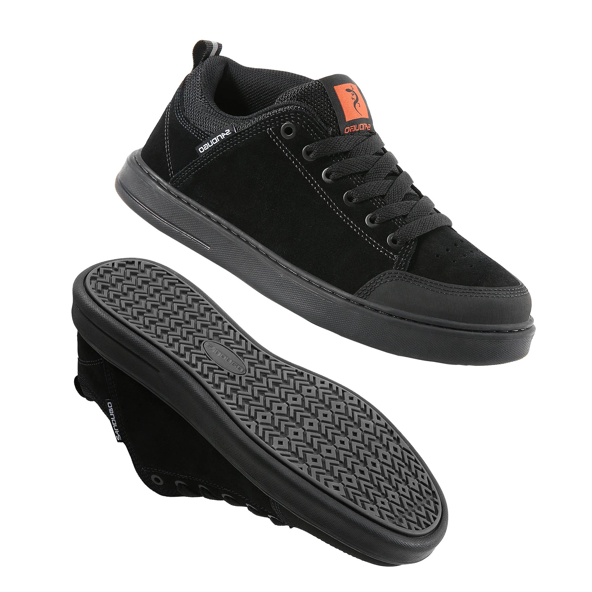 Chaussures vtt homme pour pédales plattes. Idéales pour le BMX, DH, enduro, free-ride