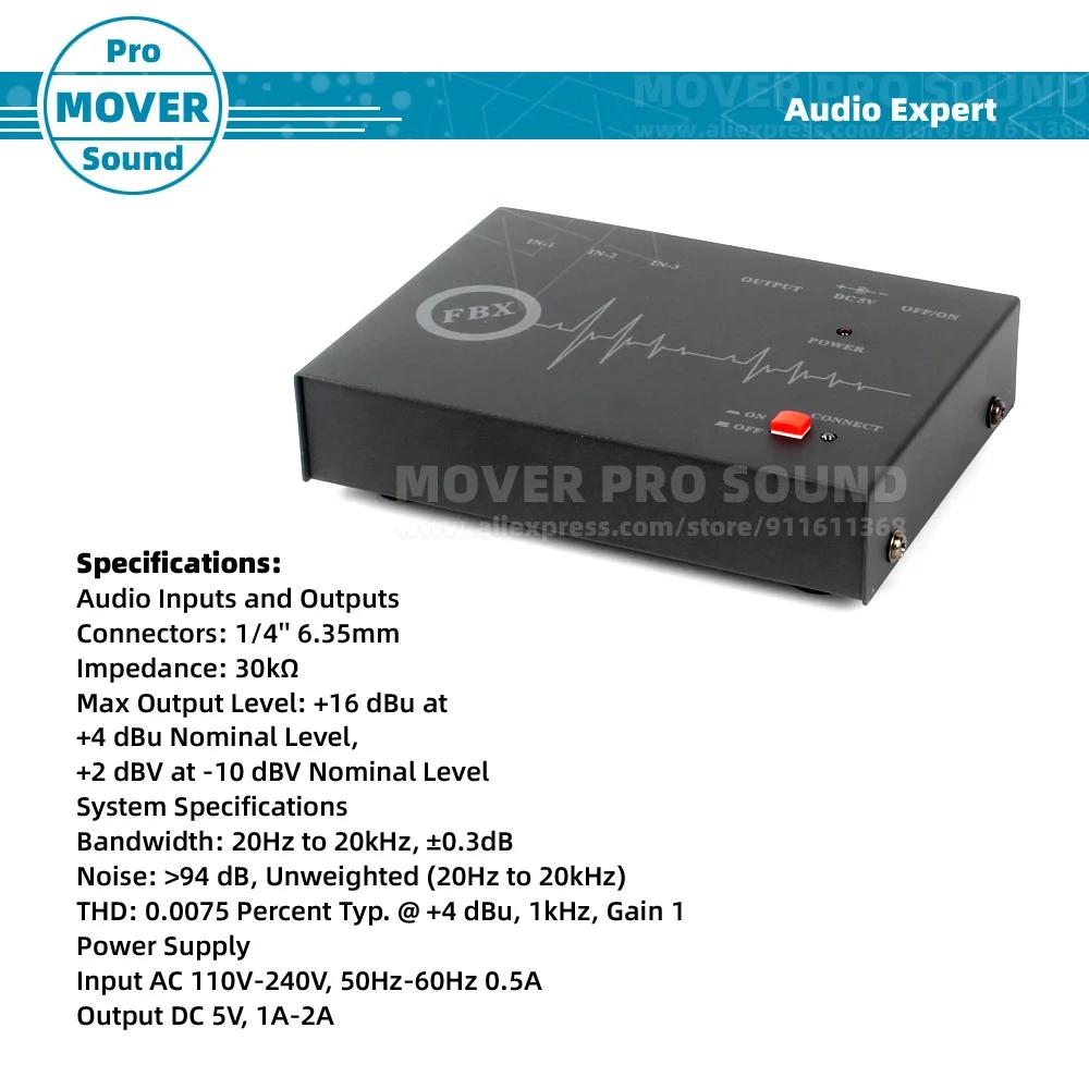 Microphone suppresseur de traitement portable, destructeur de feedback, processeur de signal audio,