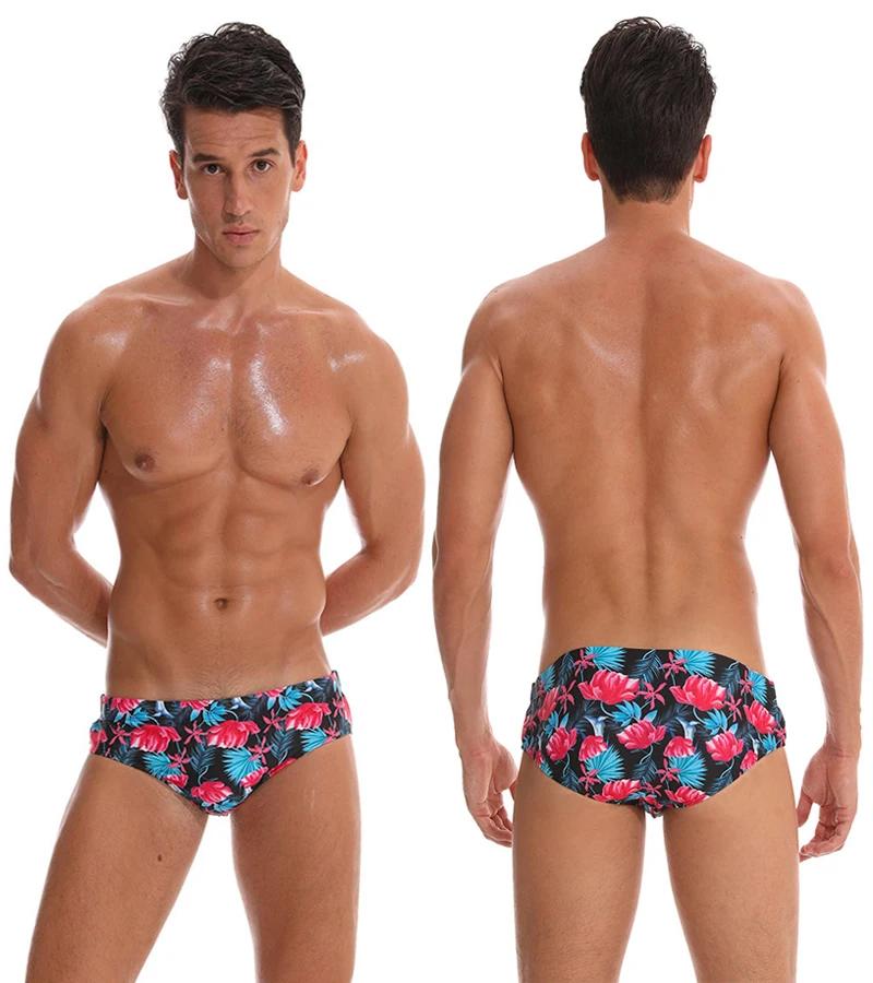 Short de bain homme Datifer 2026 - Imprimé sexy avec coussinets amovibles pour le surf