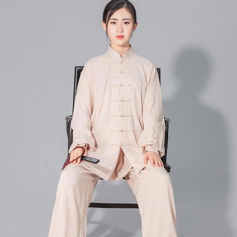 USHINE-Uniforme de chapelle Tai professionnel en coton, vêtements Wu Shu Kung Fu de haute qualité, a
