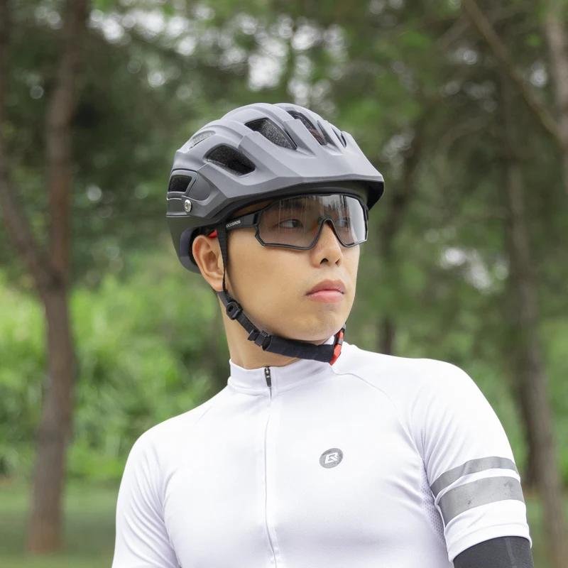 ROCKBROS lunettes de cyclisme photochromiques UV400 lunettes de soleil Sport de plein air lunettes d