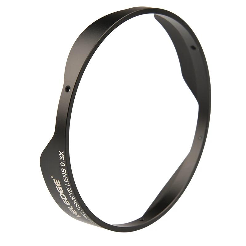 Adaptateur d'objectif Ultra Fisheye Vlogmagic 0,3x HD 37MM/43MM avec capot uniquement pour caméras v
